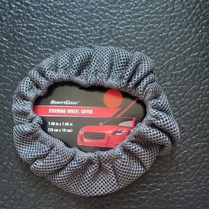 Driver's Choice Gray Steering Wheel Cover